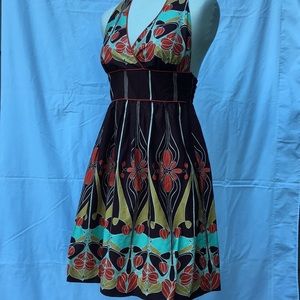Halter Art Nouveau Dress